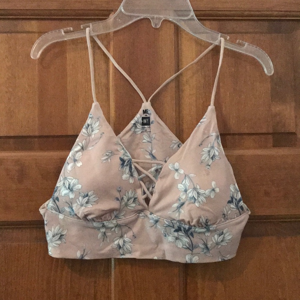 Floral crop top
